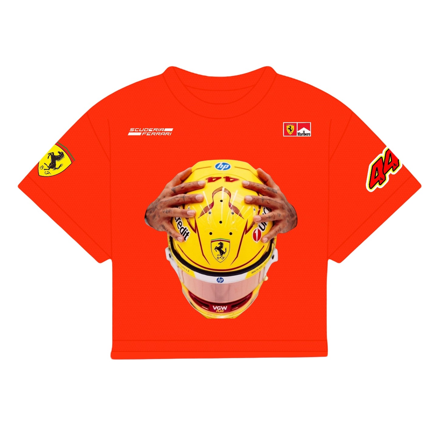 LEWIS HELMET '25 SHIRT | RED