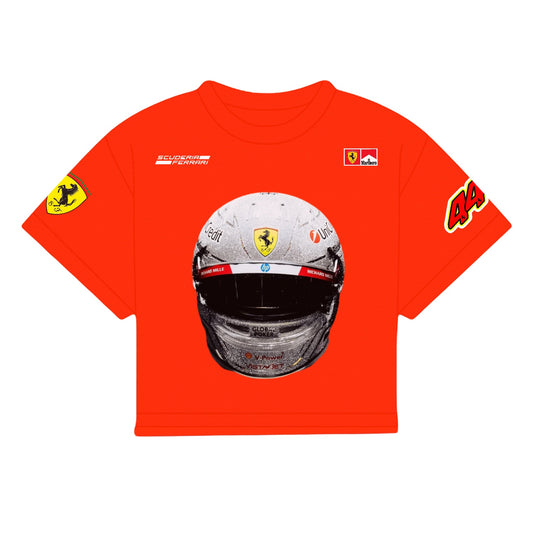 HAMILTON HELMET VEGAS GP SHIRT | RED