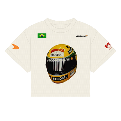 SENNA HELMET CHAMPION SHIRT | OFF WHITE
