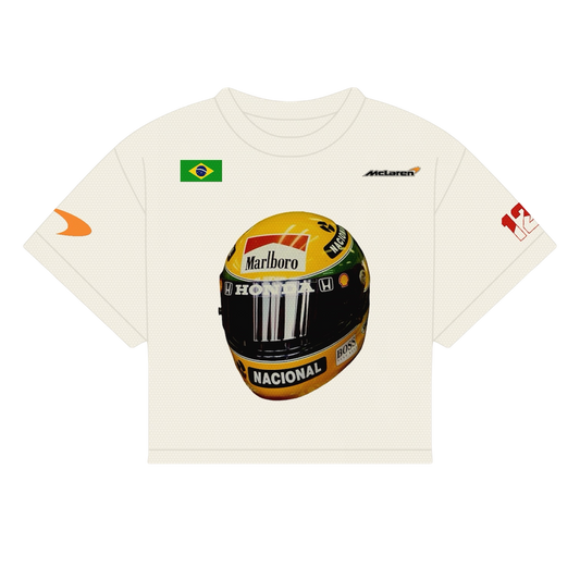 SENNA HELMET CHAMPION SHIRT | OFF WHITE
