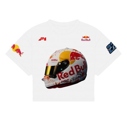 TSUNODA HELMET SHIRT | WHITE